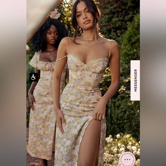 House of CB Charlotte dress used 1 time for a few hrs - Picture 1 of 9